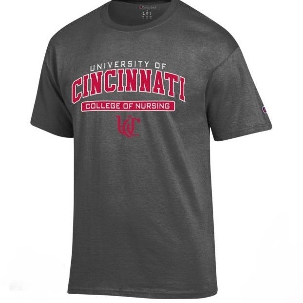 UC  College of Nursing men t-shirt