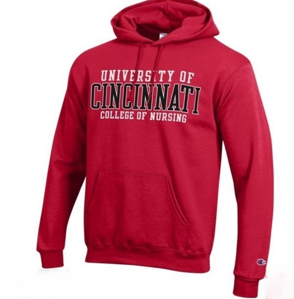 UC  College of Nursing hoodie